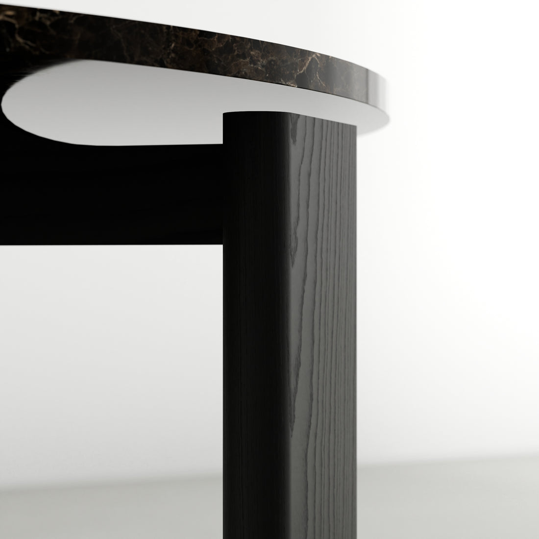 Emperador Sort Ask ⦙ <i> Rundt </i>